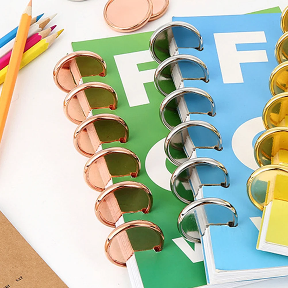 Abs Pilz Loch Bindung Verschluss Notebook Disc Ringe Disc Binder Ring Binder Buch bindung liefert Disc Planer