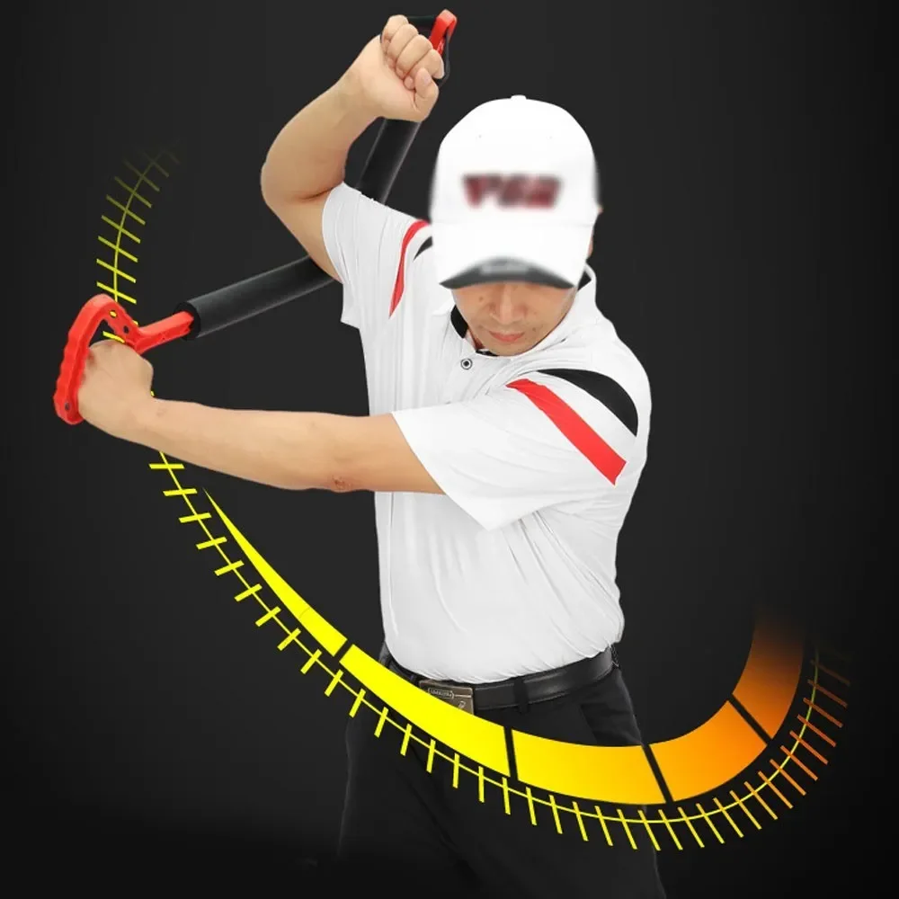 PGM Golf Swing Trainer Swing Rotation Corrector Elbow-to-Hip Contact Training Tool for Posture and Power