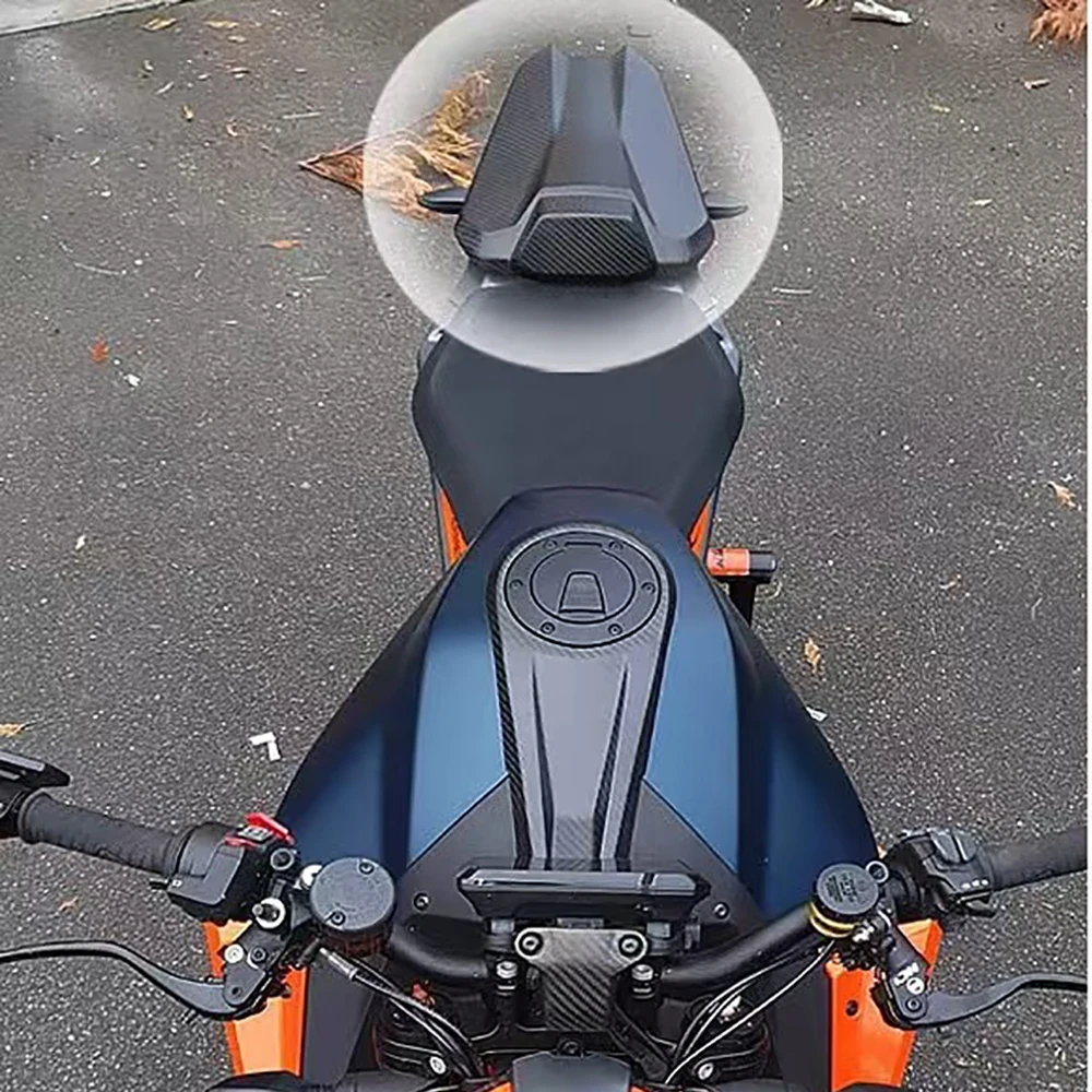 Juste de siège de moto Super Duke R, capot de carénage en carbone, passager arrière, passager, 2020, 2021, 1290