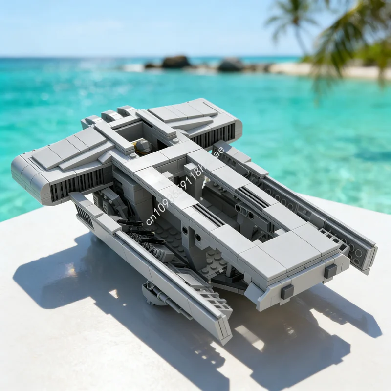 

896pcs MOC Imperial Dropship The Mandalorian Star Battle Model Building Christmas Gifts Blocks Architecture Toy Idea Education