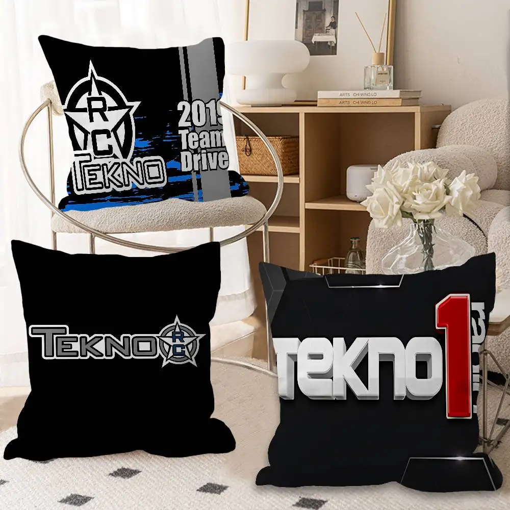 T-Tekno Pillow Covers Cartoon Sofa Decorative Home Double-sided Printing Short Plush Cute Cushion Cover