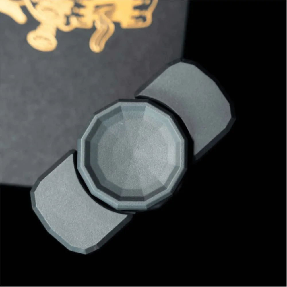 LBW N7 تململ سبينر الزركونيوم دفع الشعور شفرتين تململ سبينر التصاميم الأصلية أدوات تخفيف القلق #4