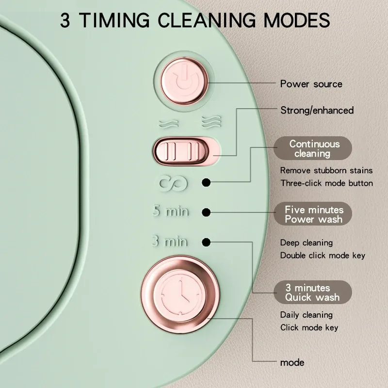 آلة التنظيف بالموجات فوق الصوتية للمنزل عالية التردد قابل للتعديل الاهتزاز الدقة نظافة للنظارات للاستخدام المنزلي