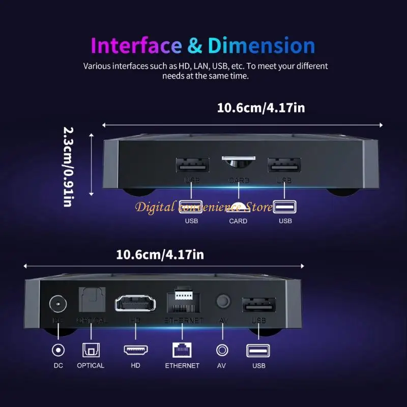 97QA S905X5M 2.4G Wifi متوافق مع 4K مساعد التحكم عن بعد مشغل الوسائط صندوق علوي ذكي يتدفق 4G 32G