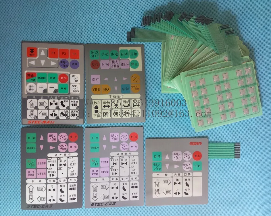 1pc Manipulator button switch, manipulator button film STEC-K4 K2 CA1 CA2 CA3 NA1