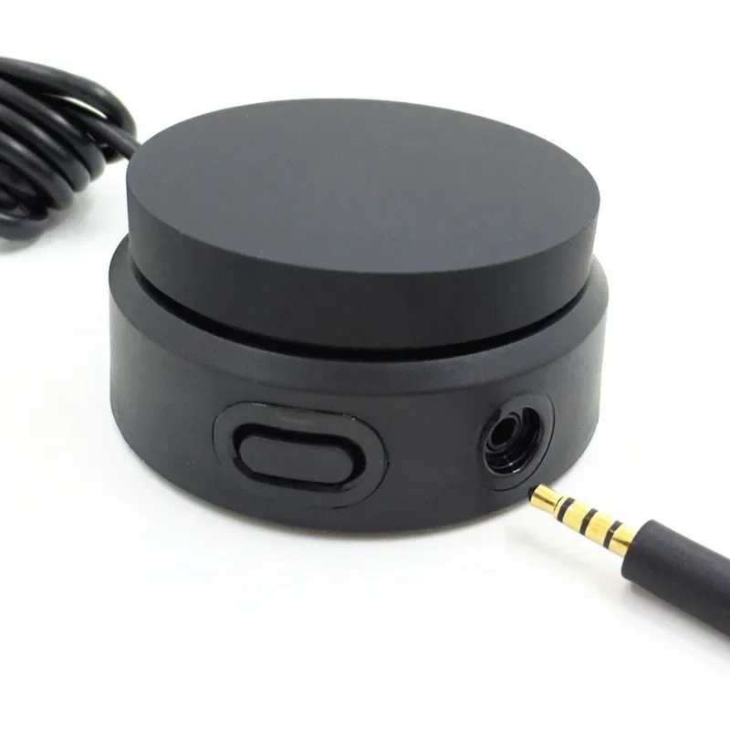 

USB2.0 Audio Adapter Adjustable Volume Control Knob For A10 A40 QC35 II QC45 Gaming 3.5mm Headset Accessories Monitor Sound Card