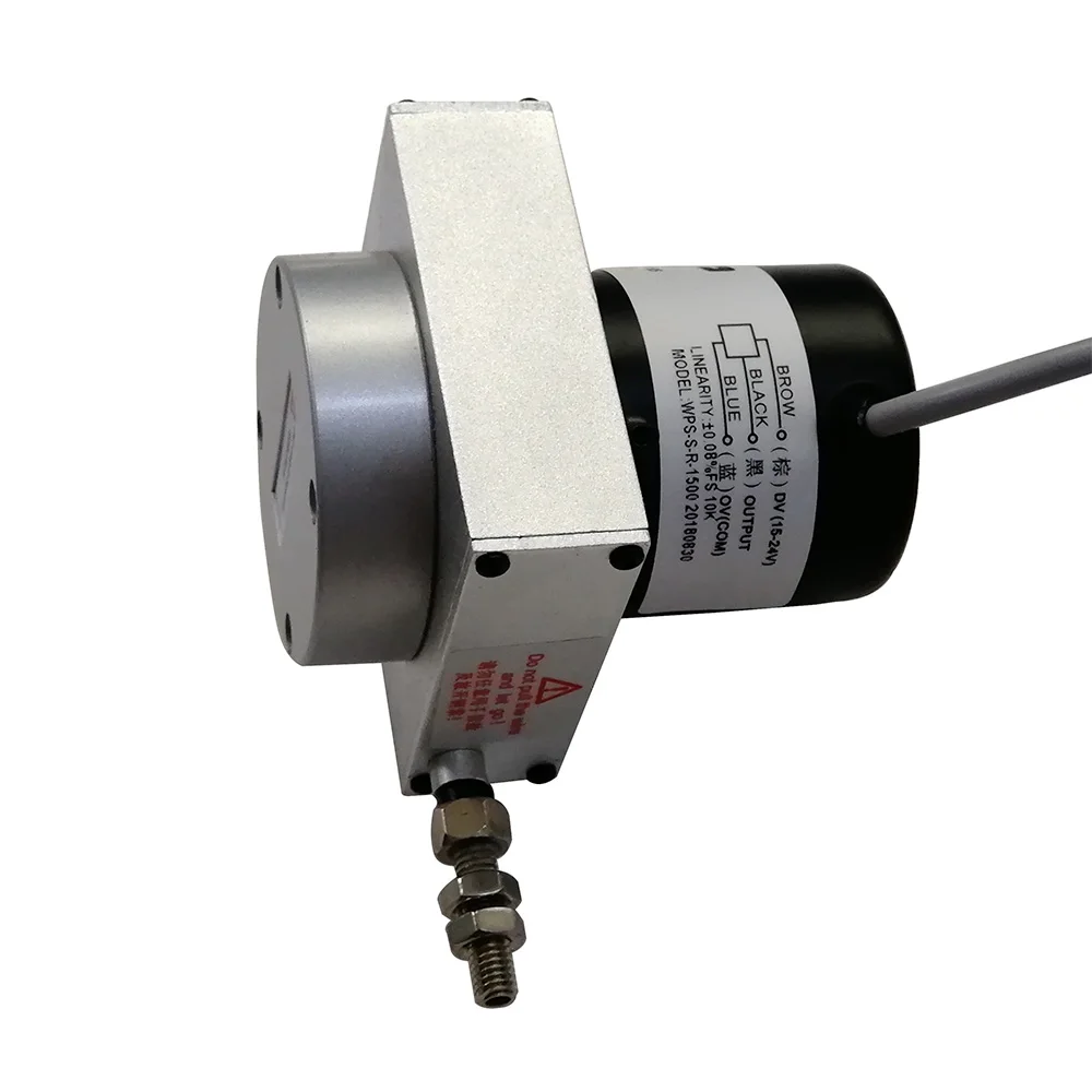 Sensor linier tarik kabel encoder absolut resolusi tinggi