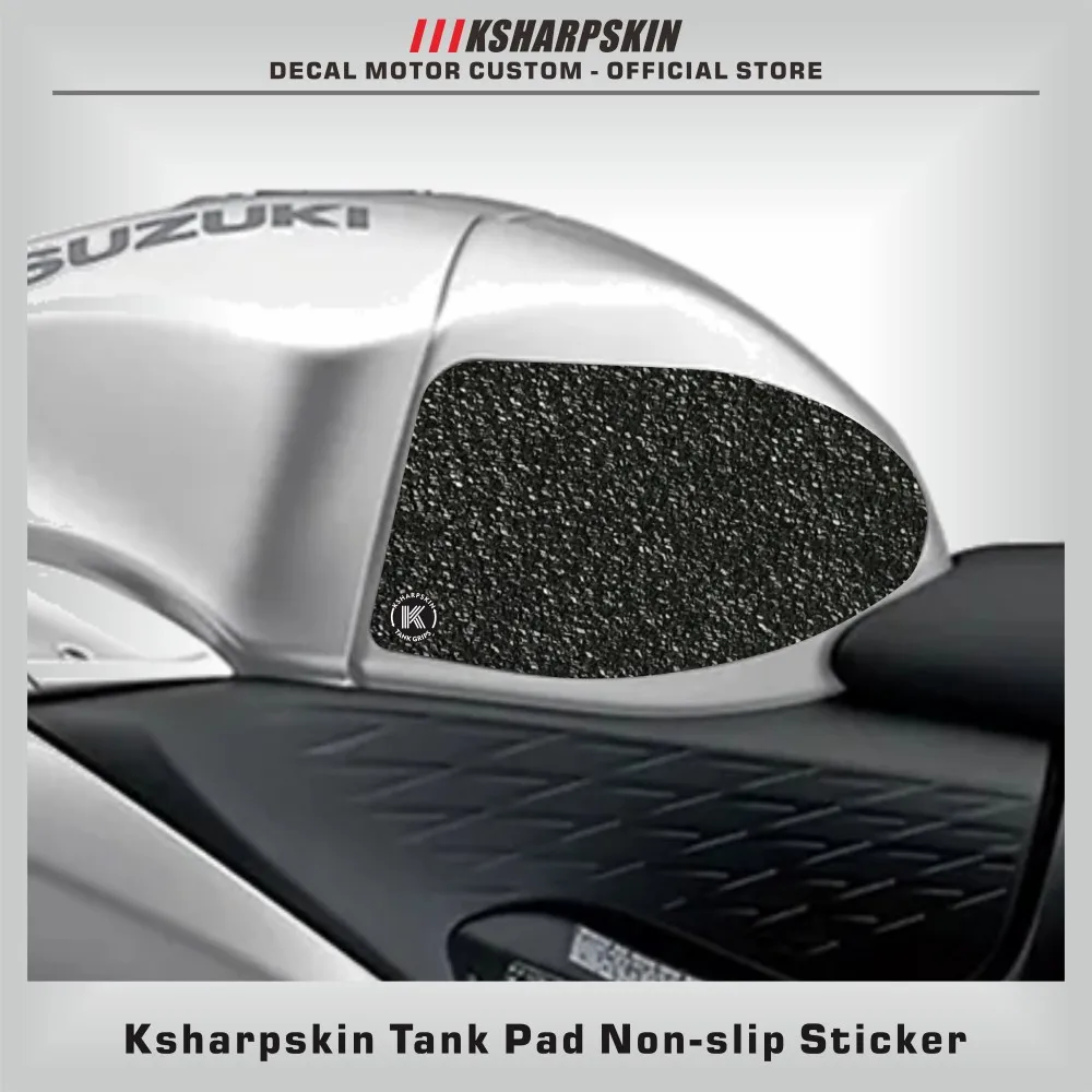Motorcycle protection pad tank grip fuel tank pad sticker gasoline knee traction side Non-slip decals for SUZUKI HAYABUSA 22-24