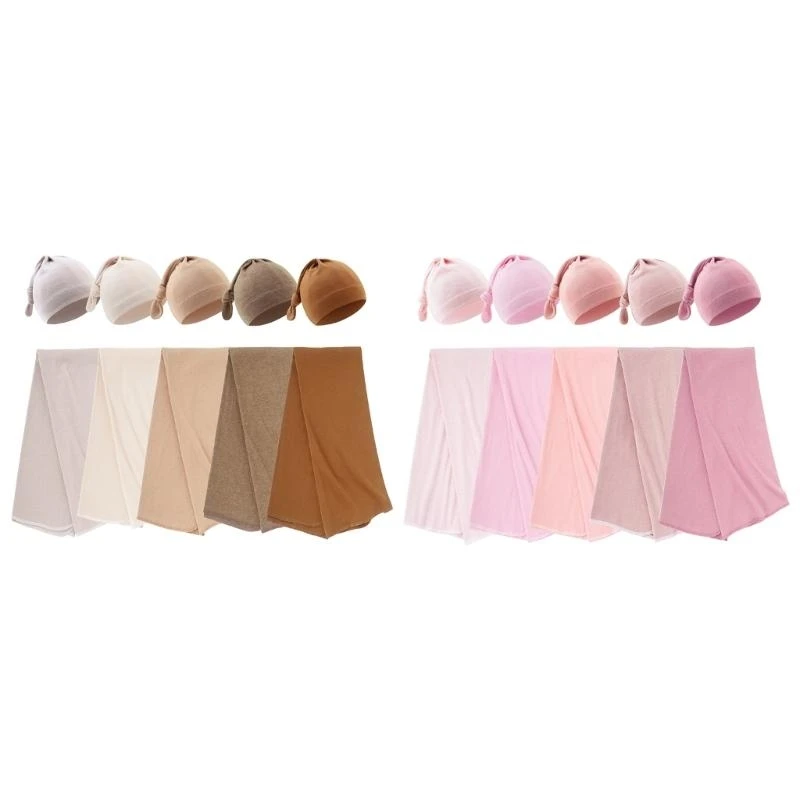 

Bath Towel Blanket Caps for Toddlers Newborns 0-2 Months Strong Absorbent Swaddles Wrap and Hat Baby Quilt Blanket G2TD