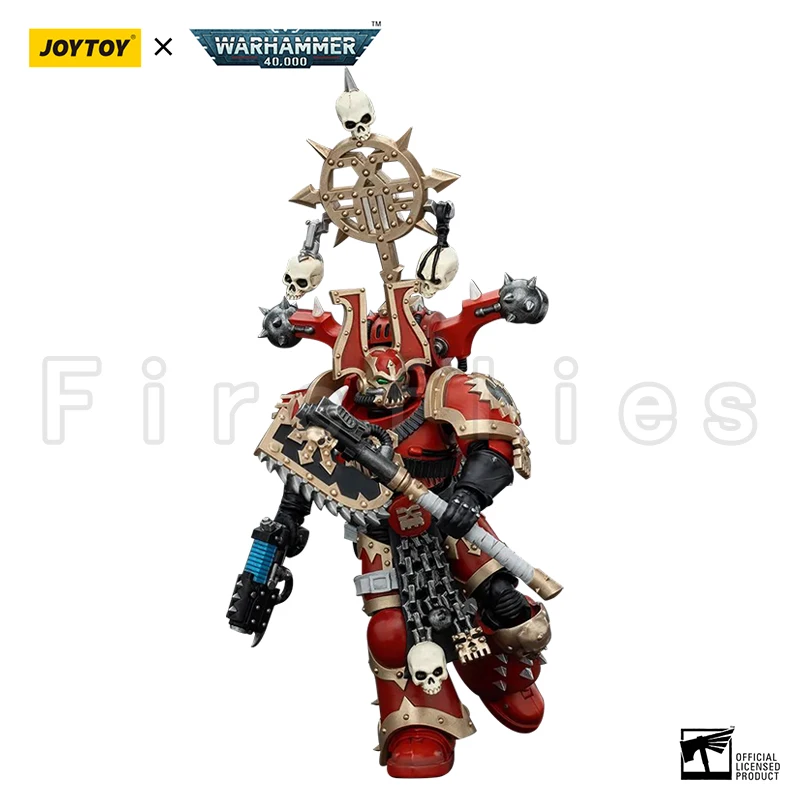 1/18 JOYTOY Action Figure 40K World Eaters Khorne Berzerker Anime Model Toy