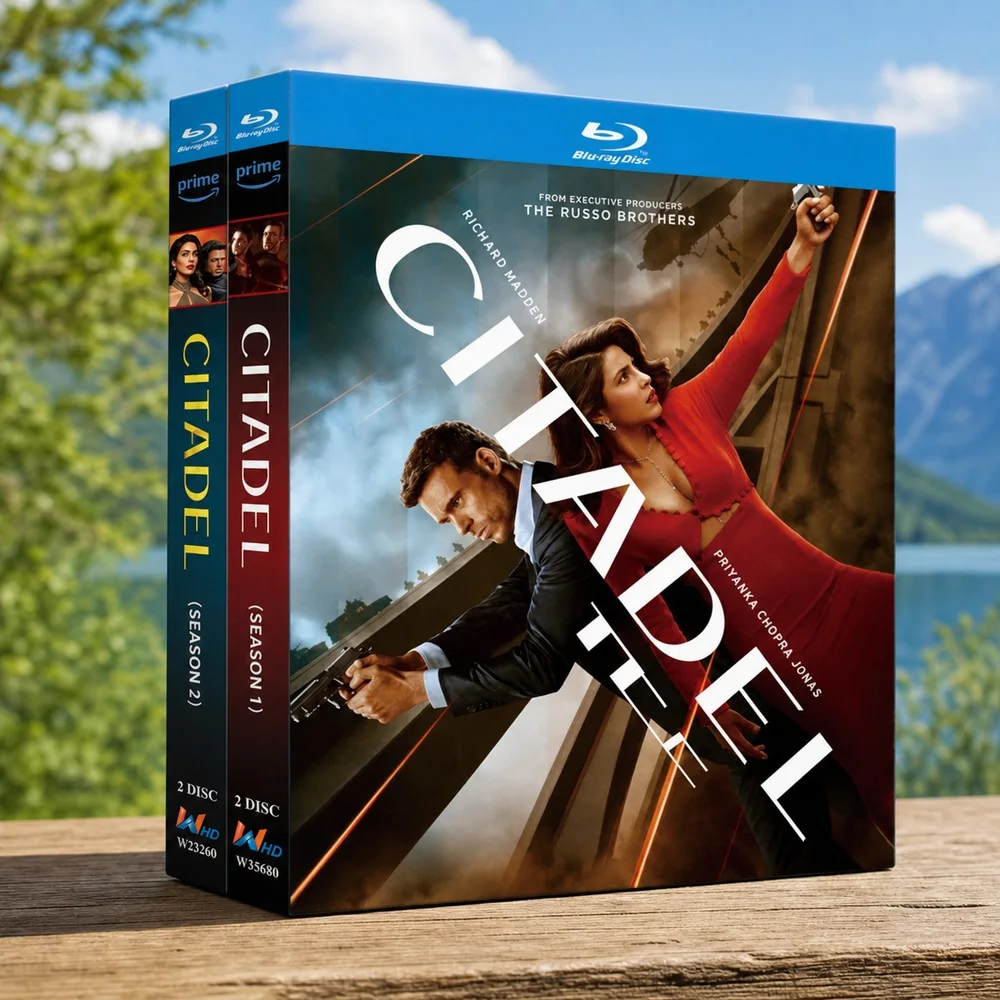 Blu-ray Ultra HD TV Series Citadel Seasons 1–2 Box Set with English Chinese Traditional Japanese Subtitles