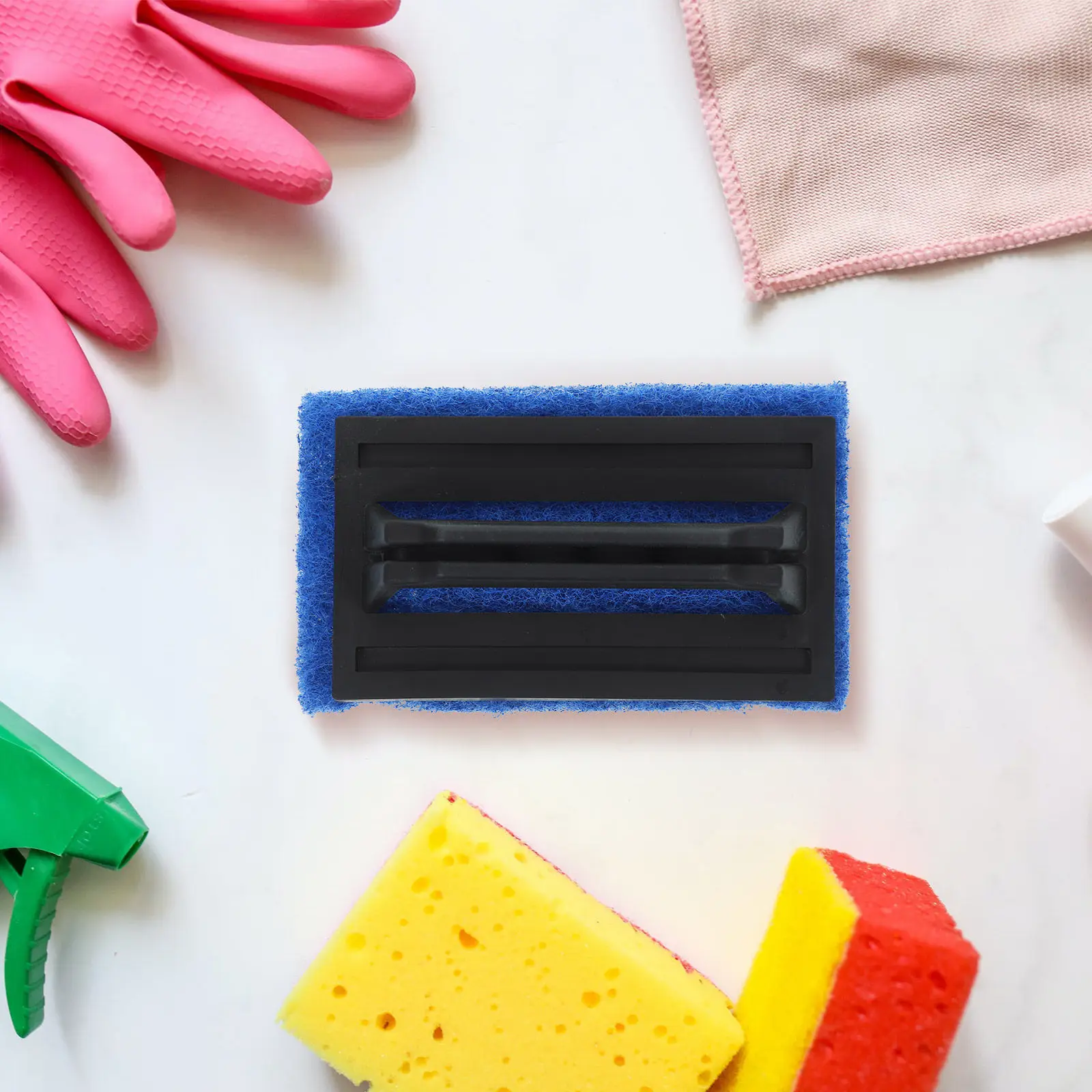 3Pcs Ink Remover Brush Screen Printing Cleaner Sponge Pad for Printing Supplies Textile Graphic Applications Thick Rounded