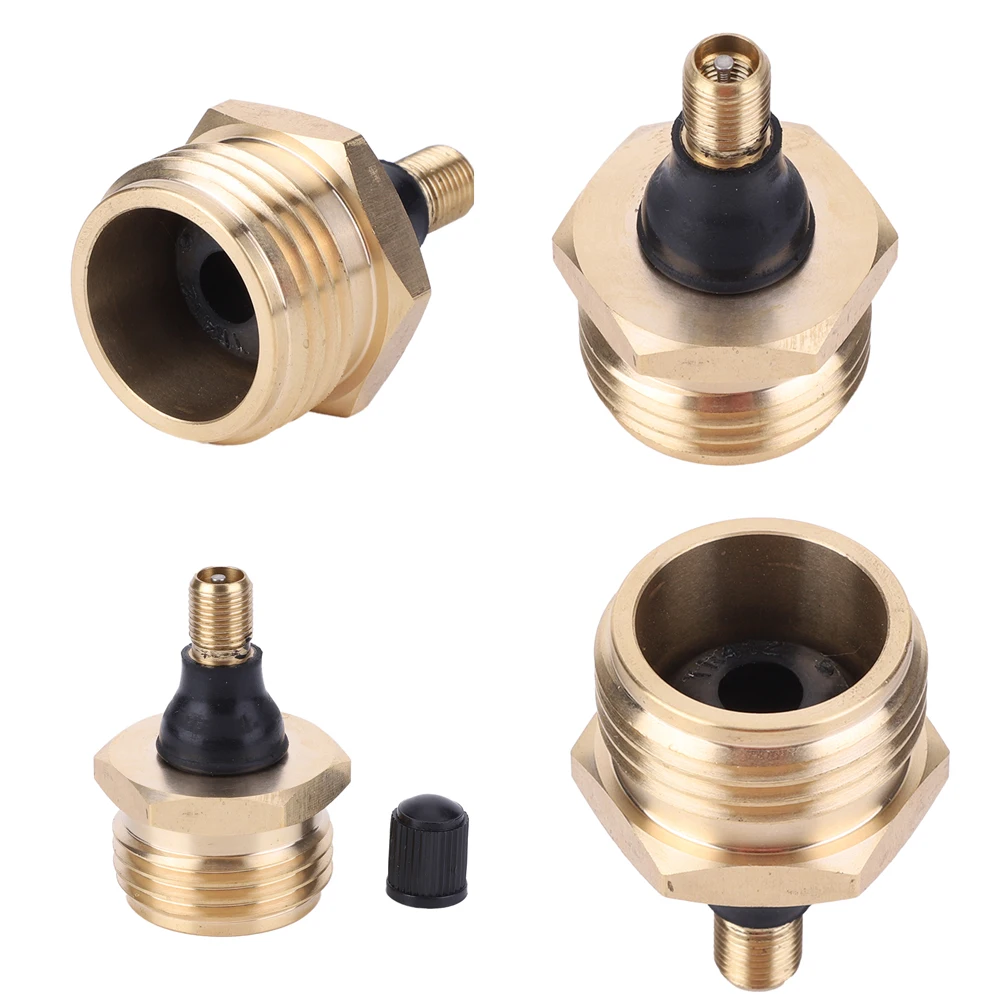 RV Blow Out Plug Metal & Brass Helps Clear Your RV Water Lines for Winterization for Campers Motorhomes and Travel Trailers