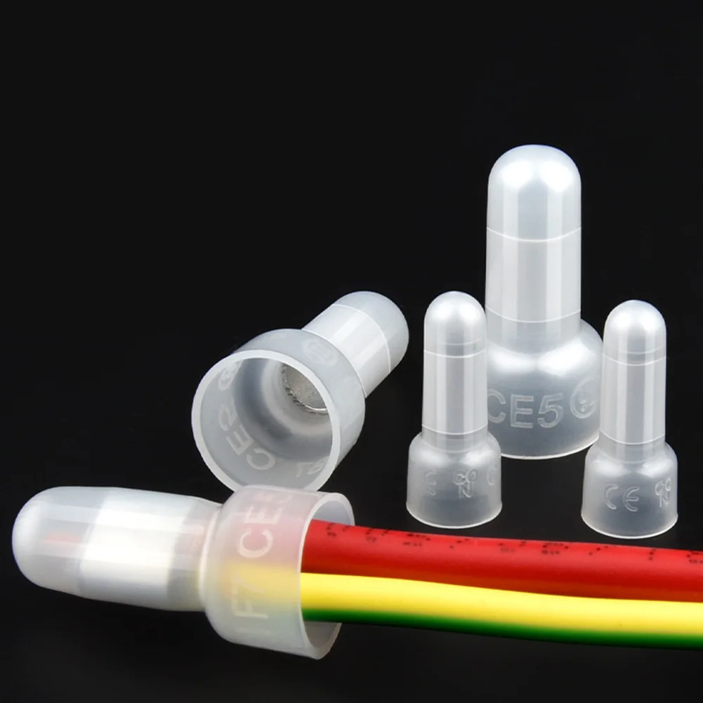 

1000 шт. 1X 2X 5X Закрытые обжимные соединители (набор) из нейлона для эффективного соединения проводов, для домашних электромонтажных работ