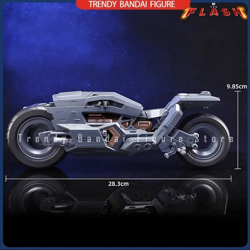 MODOKING DC Flash Batman Ben Affleck New Suit Motorcycle Batmobile 1/12 Assembly Movie Model  Action Figure Doll Toy Gift