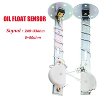 Sensor de flotador de combustible automático, 240 ~ 33 ohm/0 ~ 90 ohm, indicador de medidor de combustible, nivel de combustible Universal, emisor de tanque de aceite para cilindro 4/6/8