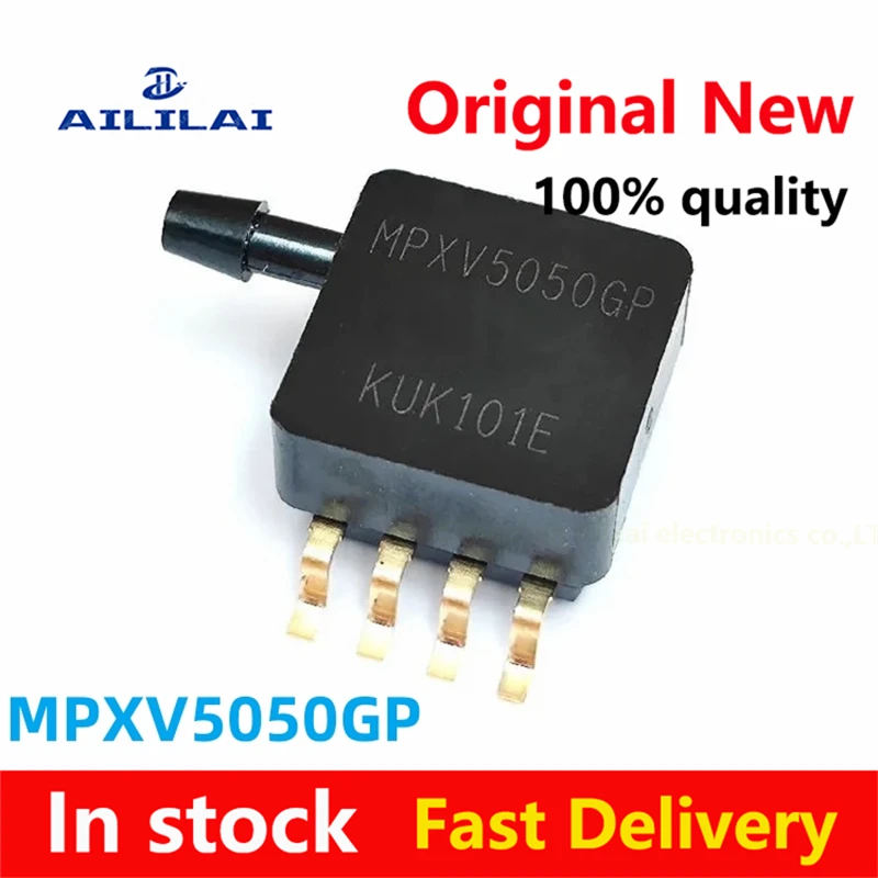 

MPXV5050GP exhaust pressure sensor transmitter 50kpa power supply 5V gauge pressure