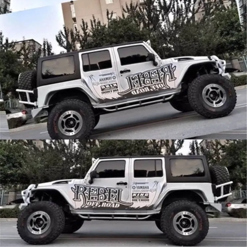 

New Car Sticker Body Modification Custom Car Film FOR JEEP Wrangle Sports Decor Vinyl Car Decal Accessories