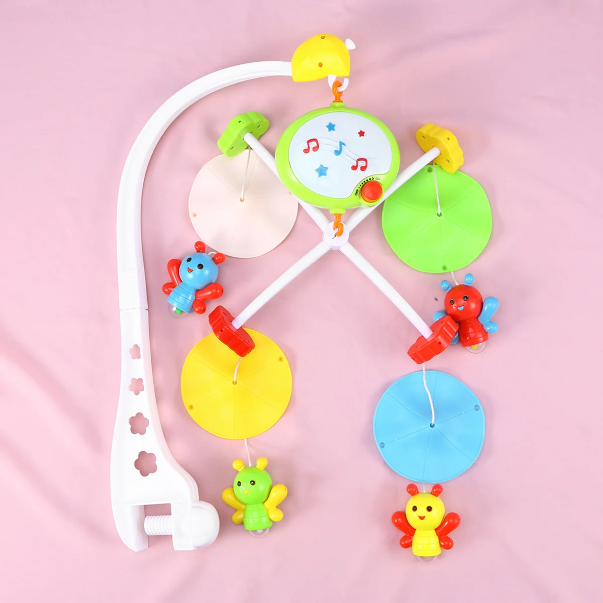 

Bracket Baby Toys Infant Crib Bell Rotating Music Hanging Accessories Mobile Bed Holder Arm