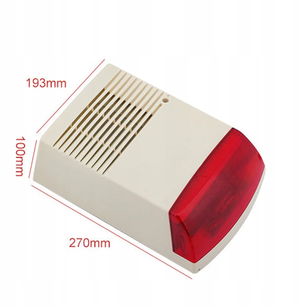 DC3300 WIRELESS ALARM SIREN DUMMY DETERS THIEVES