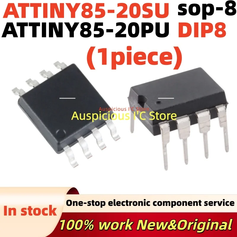 (1 uds) ATTINY85-20SU ATTINY85 20SU TINY85-20SU TINY85 20SU sop-8 ATTINY85-20PU ATTINY85 20PU TINY85-20U TINY85 DIP-8