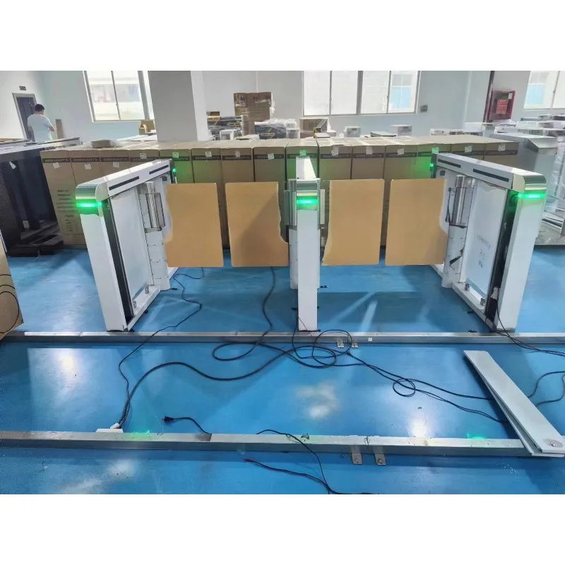 Contrôle d'accès de tourniquet de sécurité à grande vitesse avec la porte faciale de tourniquet de carte pour le bureau de gymnase de métro