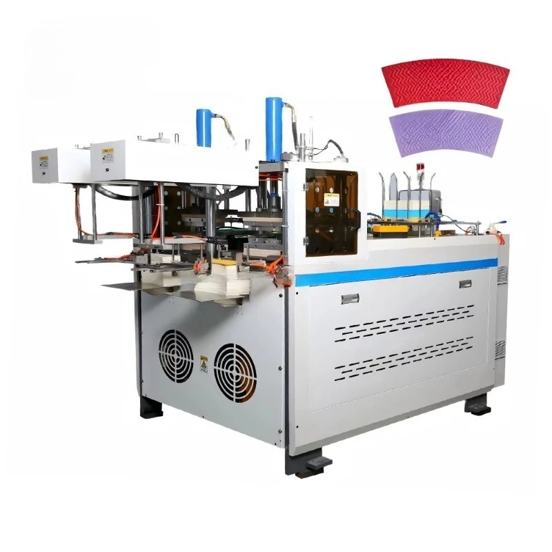 Hot Sales Full Automatic Durable Craft Paper Cup Paper Rolls Die Cutting and Embossing Machine