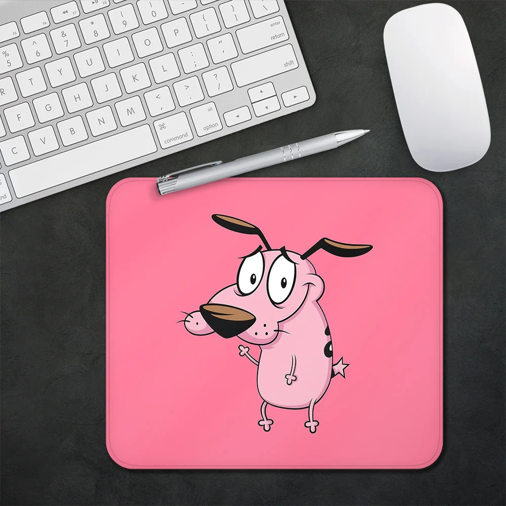 D-Dog C-Courage the C-Cowardly Gaming Mouse Pad XS Small Mousepad For PC Gamer Desktop Decoration Office Mouse Mat Deskmat Rug