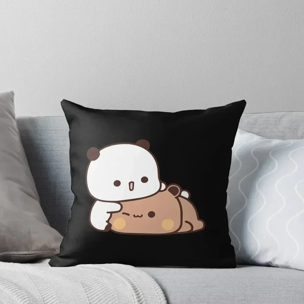 

Bear and Panda Bubu Dudu Balloon Throw Pillow pillow cover luxury Decorative Cushion New year luxury sofa pillows pillow