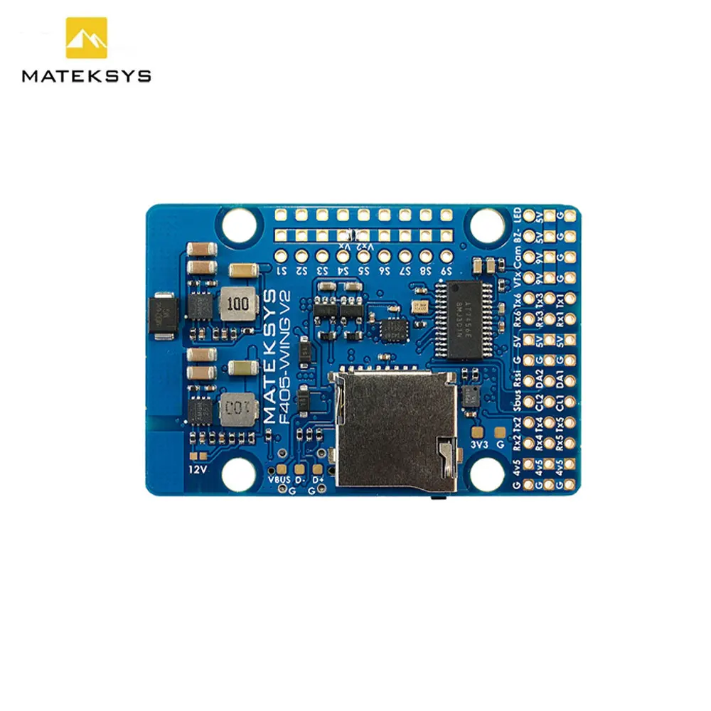 Matek MATEKSYS F405 WING V2 STM32F405RGT6 Flight Controller Built-in ICM42688P OSD SD Slot For ArduPilot / INAV Rc Toy Airplane