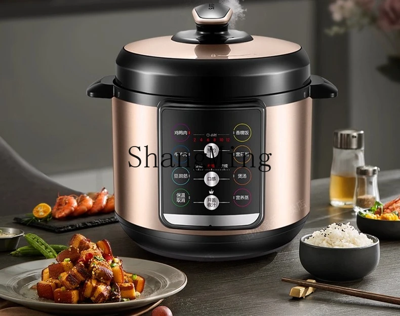 ZYY fornello di riso domestico pentola a pressione elettrica intelligente automatica multifunzione a doppia bile di grande capacità