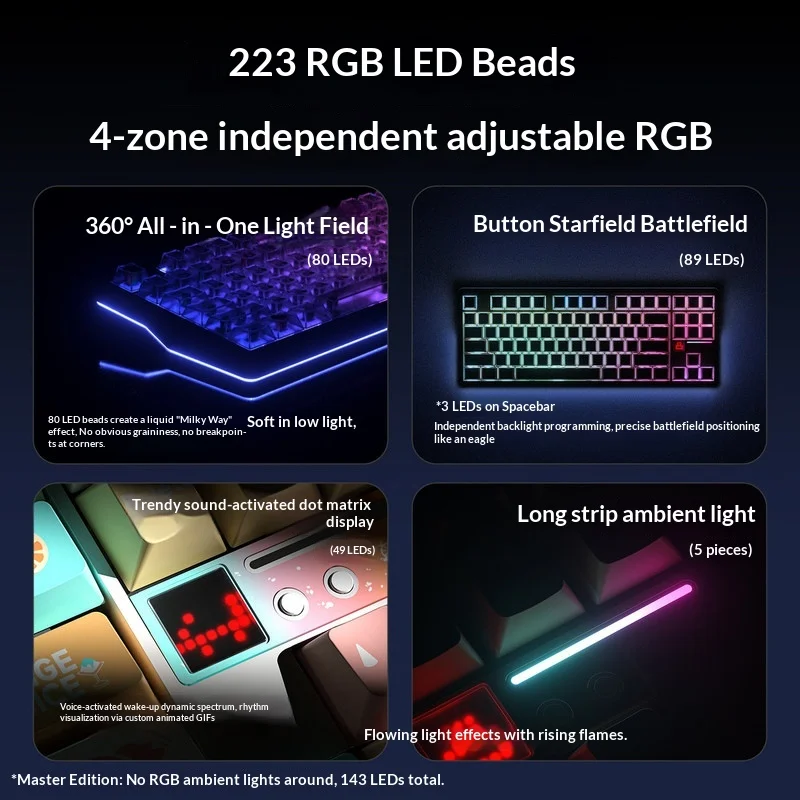 Aula F87 Pro V2 Custom Mechanical Keyboard Wireless Triple Mode Bluetooth Silent Rgb Backlit Gaming For Pc Computer Esports