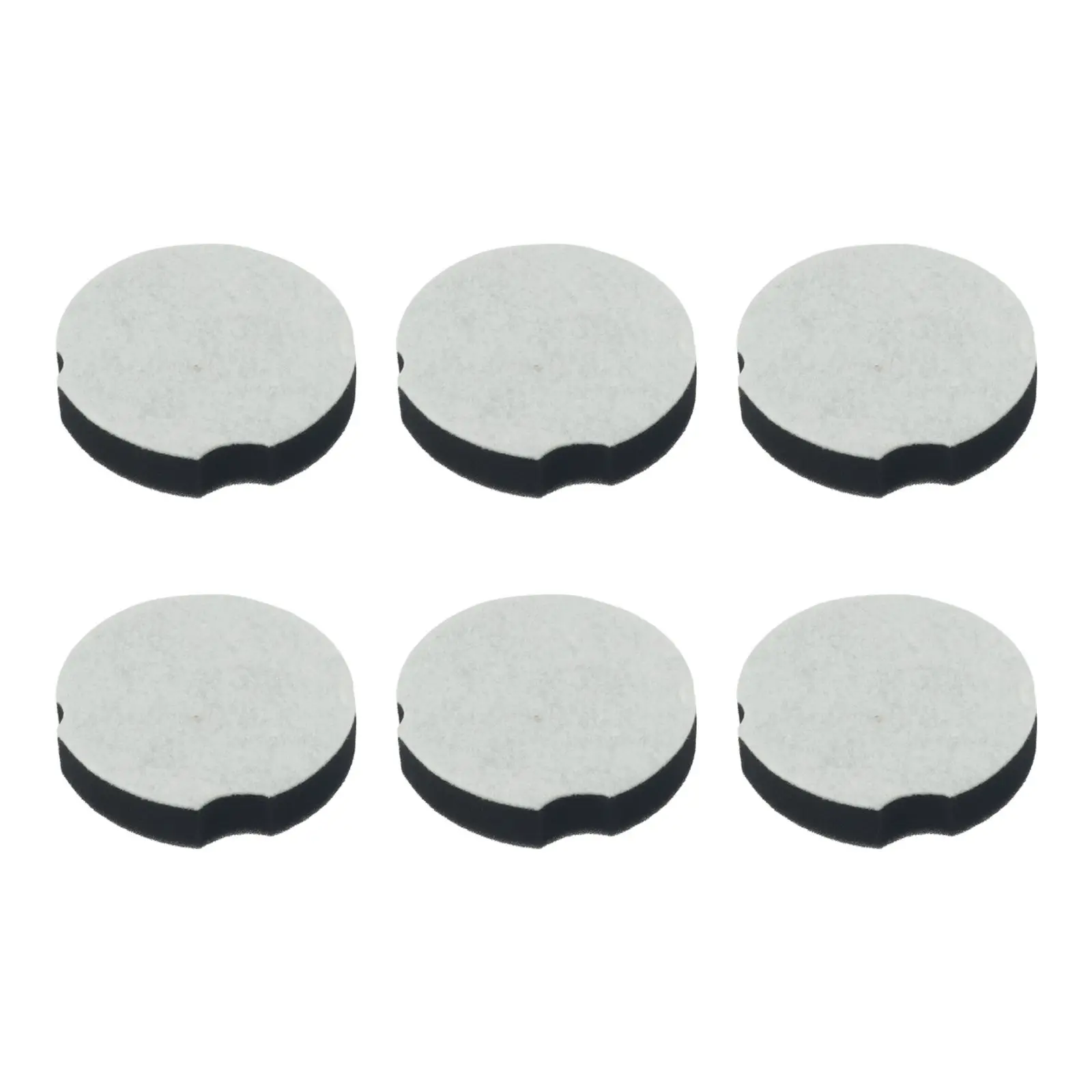 

6 Pack Vacuum Filter Set for Bissell For PowerForce Compact Lightweight Upright Vacuum Models 1520 2112 and More