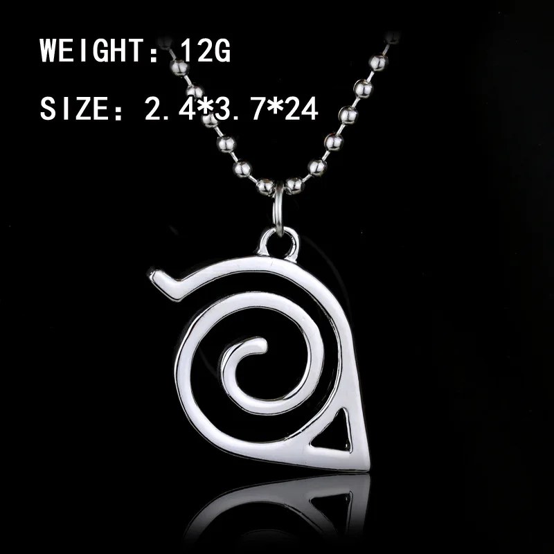 Akatsuki Red Cloud Alloy Pendant Necklace — product detail