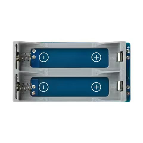 18650 Lithium Battery Capacity Tester Internal Resistance Detector Type-C 2 Channel Battery Power Detector 21700 Battery Case