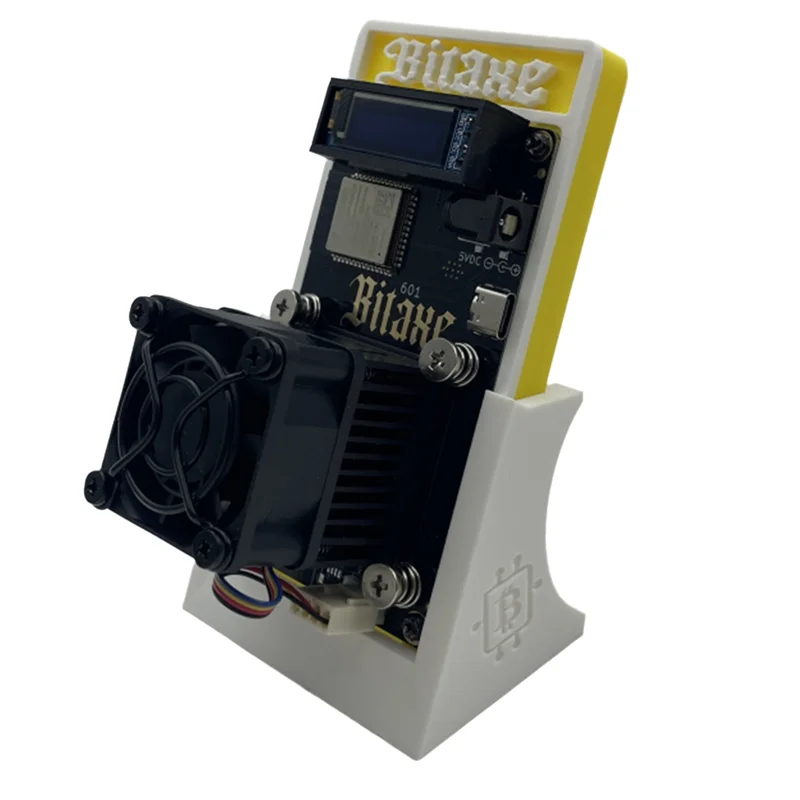 

Bitaxe Gamma 601 1,2TH/S BTC Solo Miner BM1370 Asic чип для Antminer S21 Pro с подставкой 1,2TH/S 18 Вт