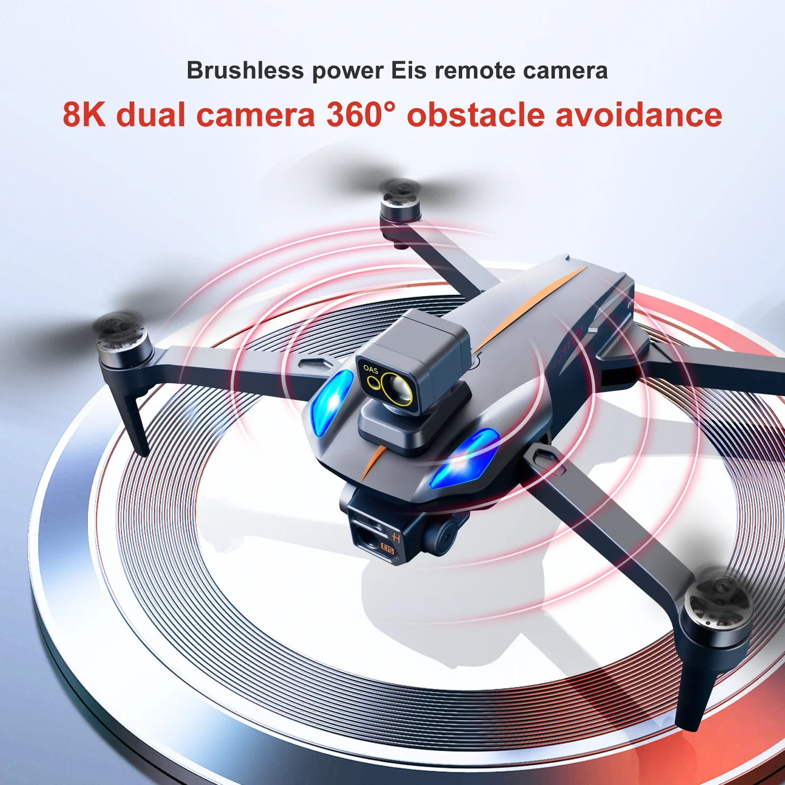 K911 MAX GPS Drone 4K profesjonalne unikanie przeszkód 8K podwójny kamera HD silnik bezszczotkowy składany Quadcopter RC odległość 1200M