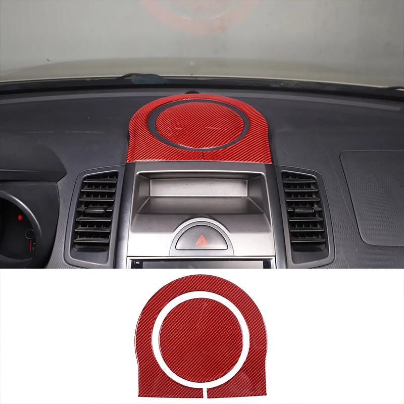 

For Kia Soul 2009-2013 Soft Carbon Fiber Car Dashboard Panel Sticker Car Styling Accessories