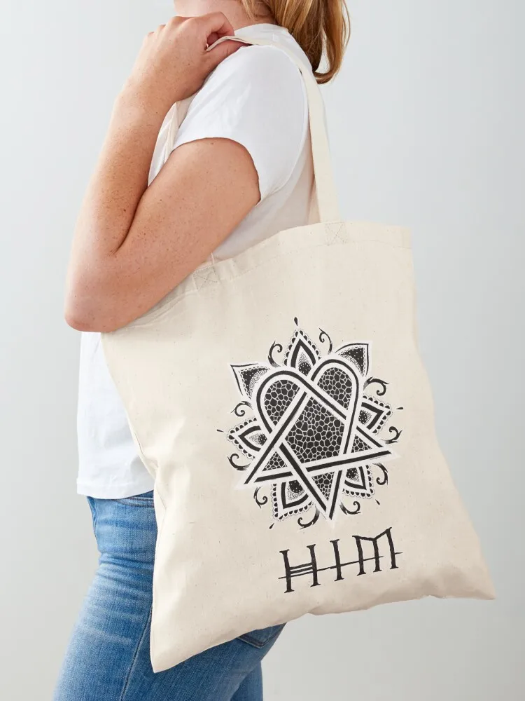 

Vintage Him Ville Valo Band For Movie Fans Tote Bag canvas tote bags Big bag women hand bag ladies bags luxury women