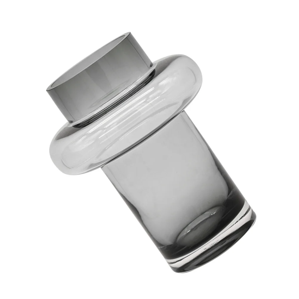 M Size Glass Vase Desktop Decoration Crafts Simple Flower Arranger for Home Office Garden Wedding Decor Glass Vase