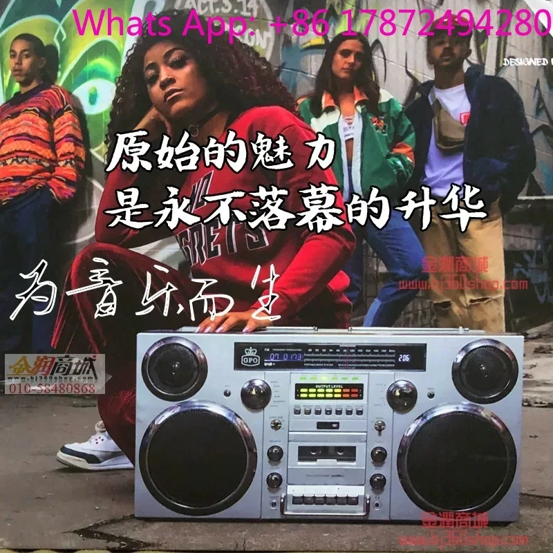 External Input Dual Frequency Input Interface Cd Radio Recorder Wholesale Multi Function Tape Playback