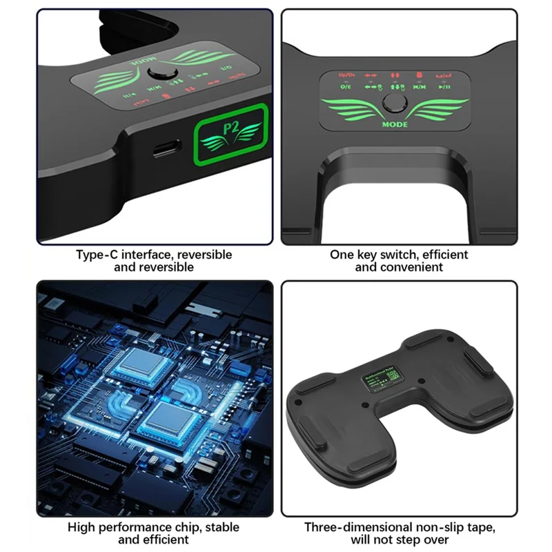 دواسة تيرنر للصفحة اللاسلكية من ABHS، أداة تيرنر لصفحة الموسيقى المحمولة للأجهزة اللوحية والهواتف الذكية BT، قابلة لإعادة الشحن