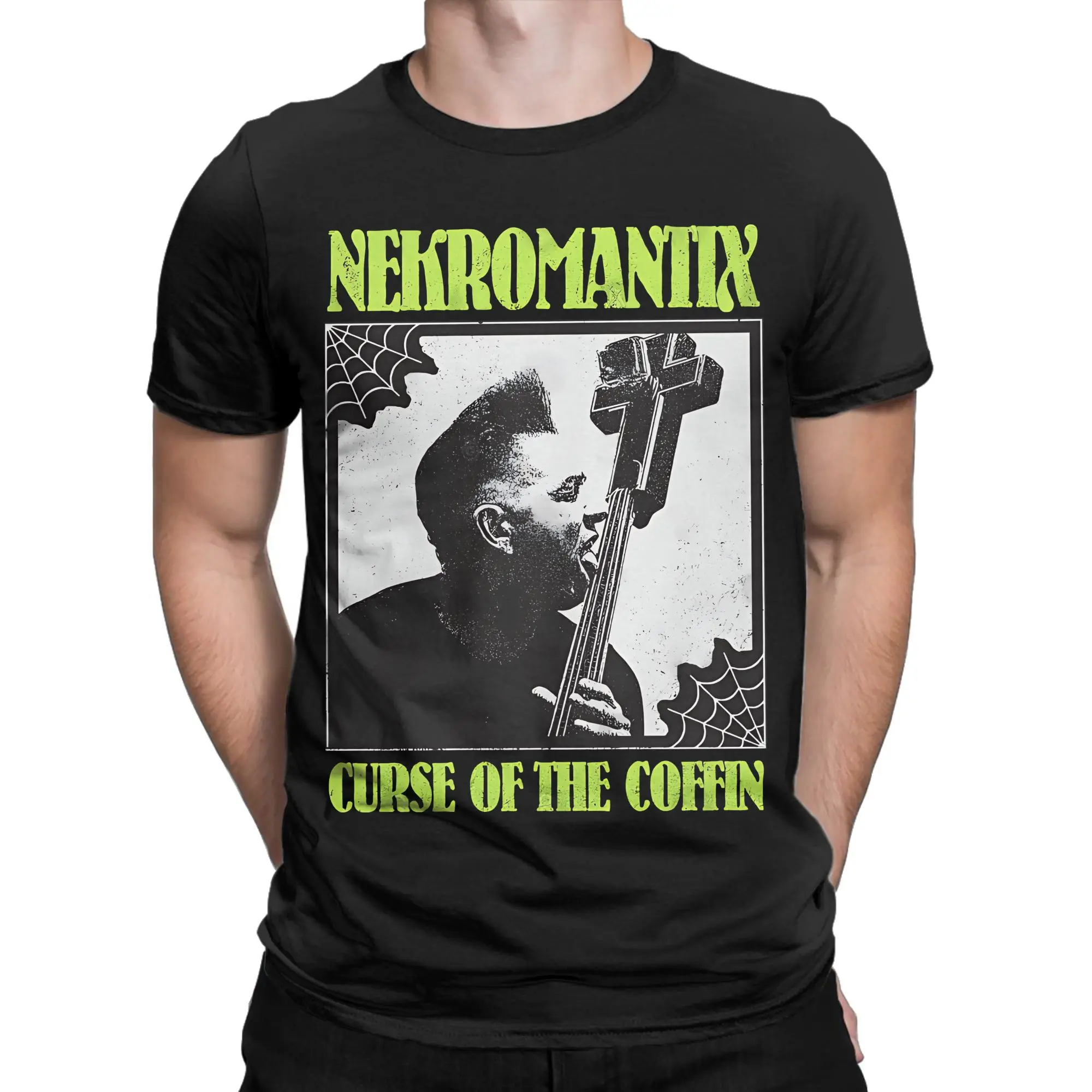 Band Psychobilly T-Shirt Summer  Cotton T-Shirts For Mens Harajuku Casual Tshirt Short Sleeve Vintage Top Tees
