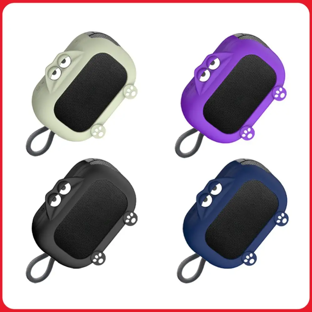 Silicone Cover Case Housing Sleeve Scratchproof Cover Storage Case for Anker for Soundcore Select 4 Go BT Speaker