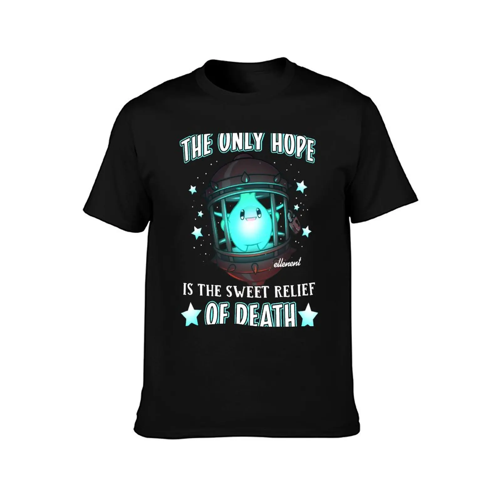 The Only Hope Is The Sweet Relief Of Death T-Shirt Breathable Mesh Panel T-Shirt