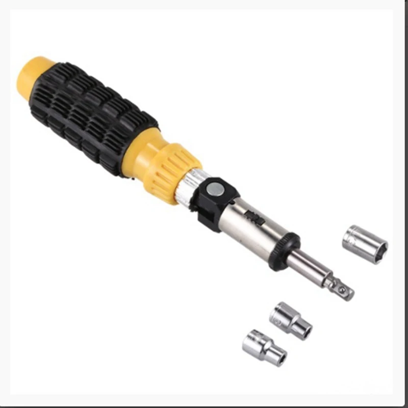 41 In 1 Portable Plastic Handle Combination Set Screwdriver Ratchet Wrench Set Car Repair Tool