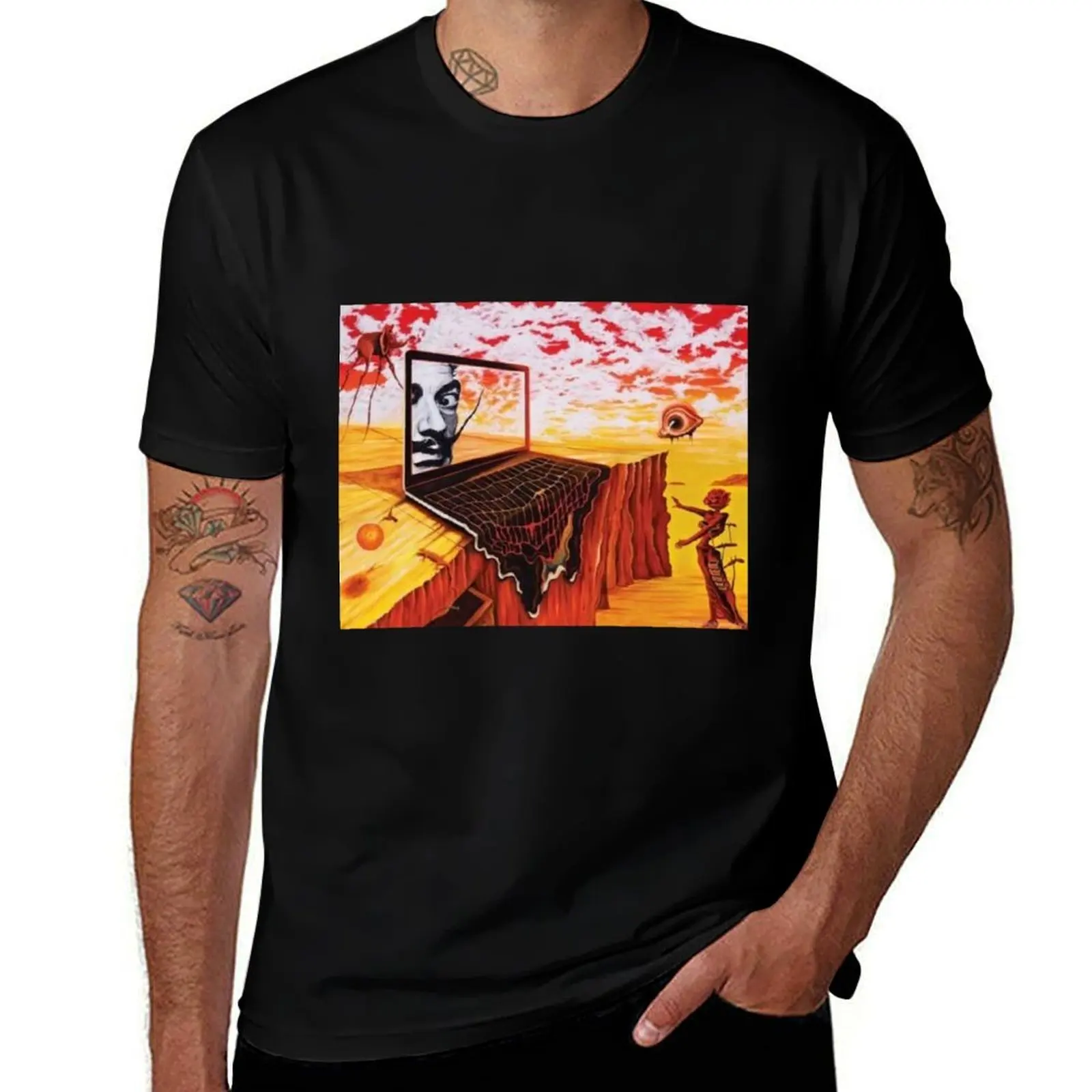 

Salvador Dali Art Print T-Shirt mens graphic t shirts man graphic t shirt T-Shirt