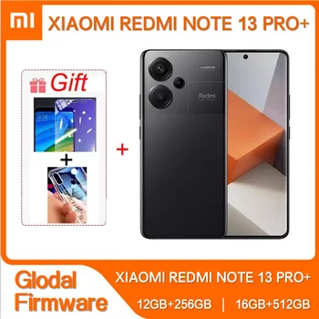 샤오미 레드미 노트 13 프로 + 16GB 512GB 200MP + 16MP 카메라, MTK 디멘션 7200-울트라 6.67 인치 스크린, 5000mAh 배터리, 120W 글로벌 ROM