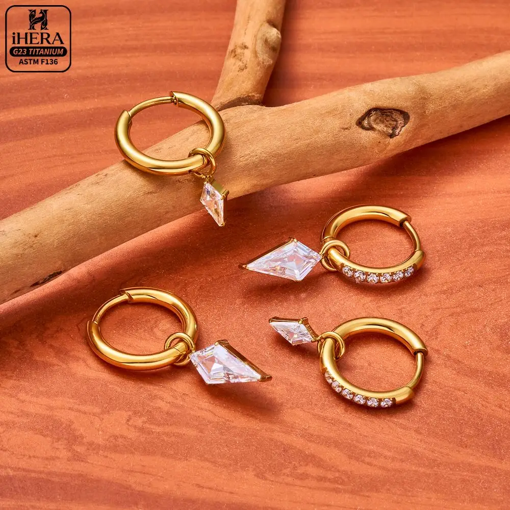 1/10 Stück F136 Titan Piercing Hänge-Creolen mit funkelnden Zirkonia-Steinen, Nasen-, Septum-, Helix-, Knorpel-Ohrringe-Set, Labret-, Augenbrauen- und Körperschmuck – Detail 24