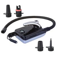 Pump Electric 20psi Electric Air Pump w/ 4 Nozzles Electric Paddle Board Pump for Paddle Board/ Water Sport Inflatable Tent